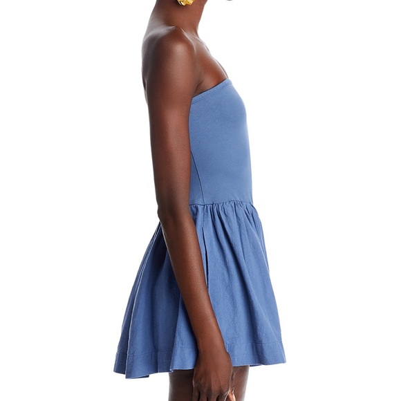 Free People People Onda Drop Waist Mini Dress - Picture 5 of 8